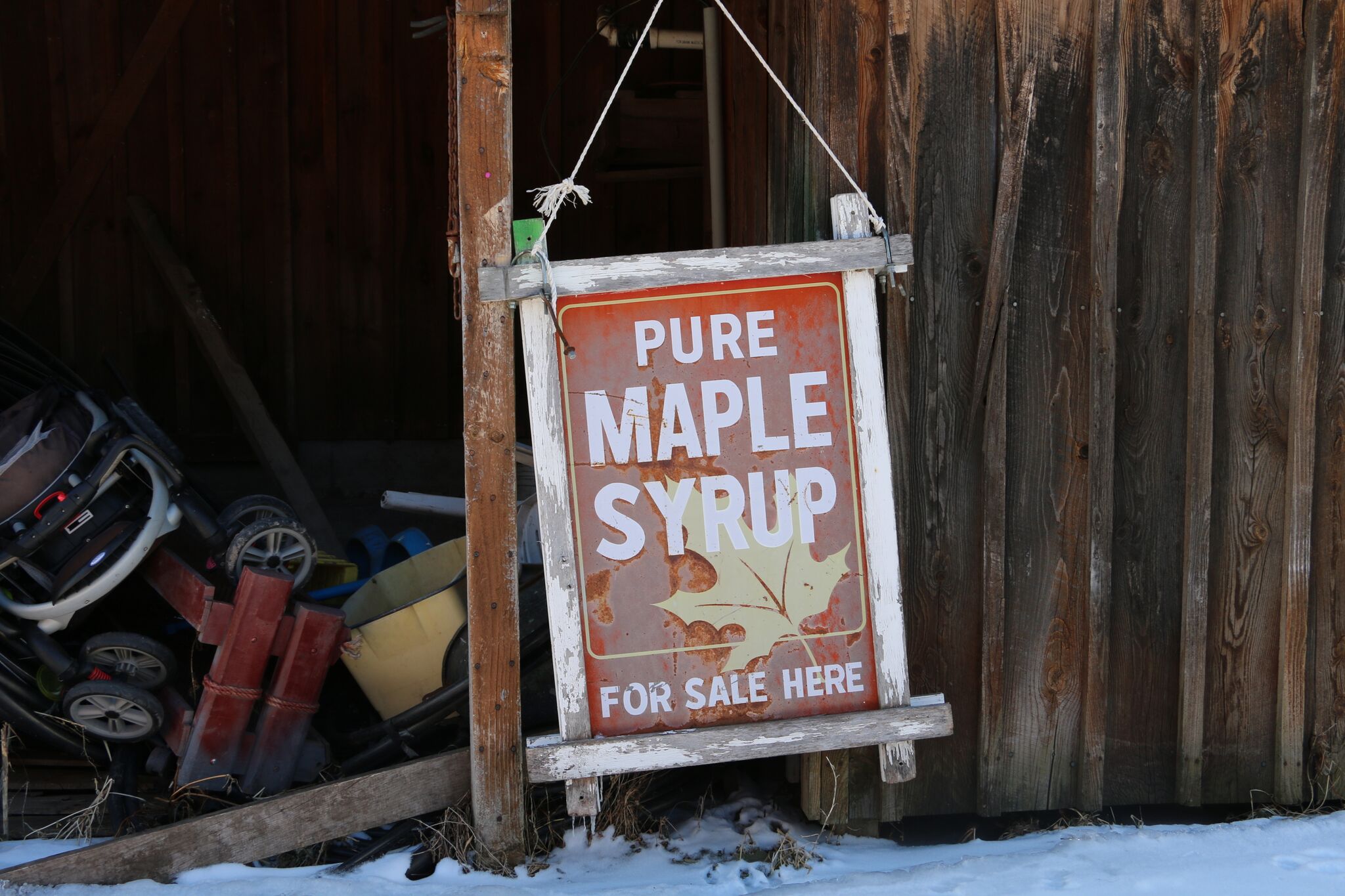 Hurlbut's Maple sells syrup across New York State and beyond.