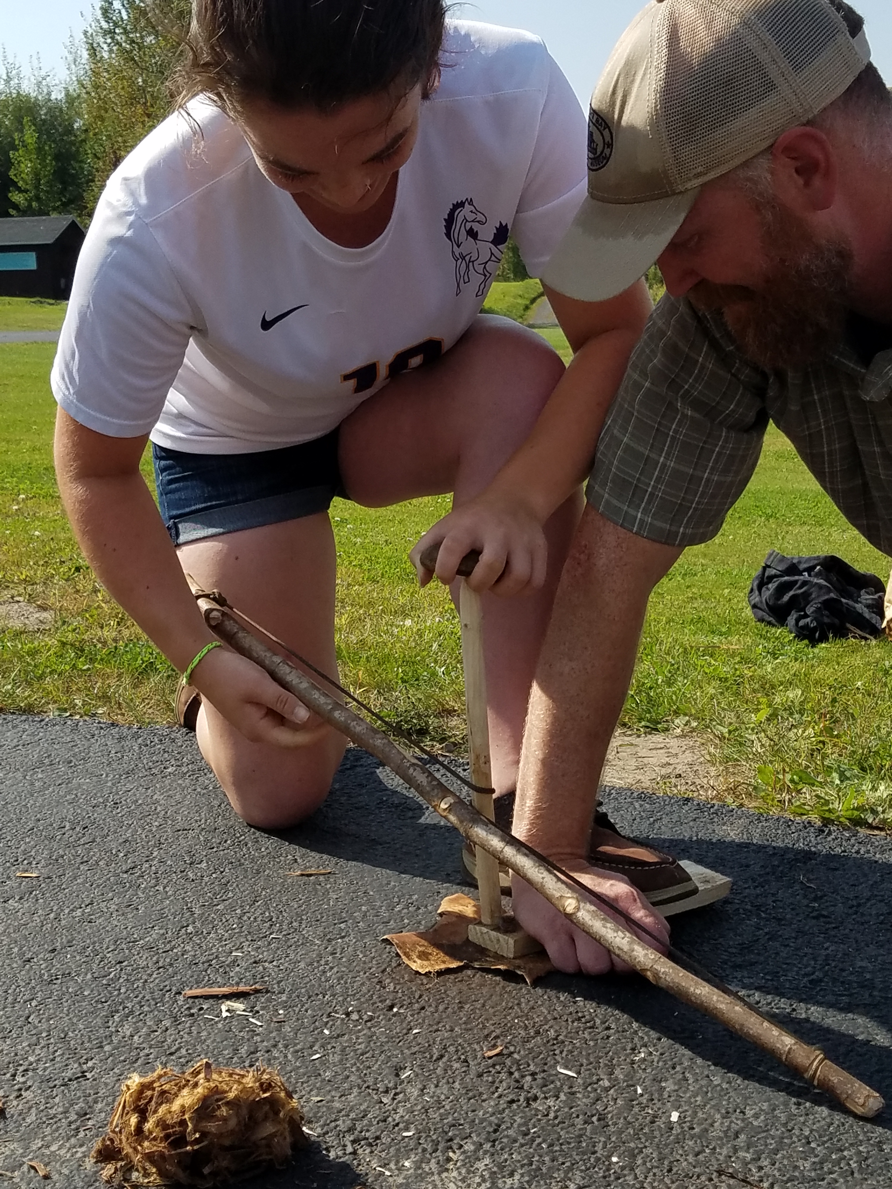 Fire-making is tough. But practice and patience may just pay off. 