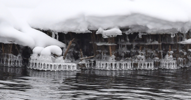 Ice formations 