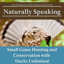 The Naturally Speaking thumbnail with a grouse picture as the background.