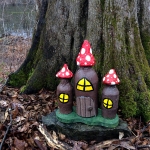 Fairy house at the Nicandri Nature Center