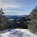 Snowy mountain overlooking the Adirondacks 